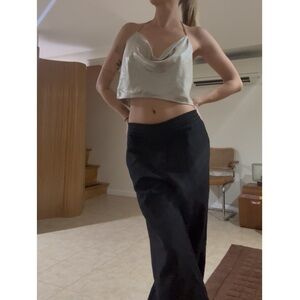 Chic Cream Women's Crop Top